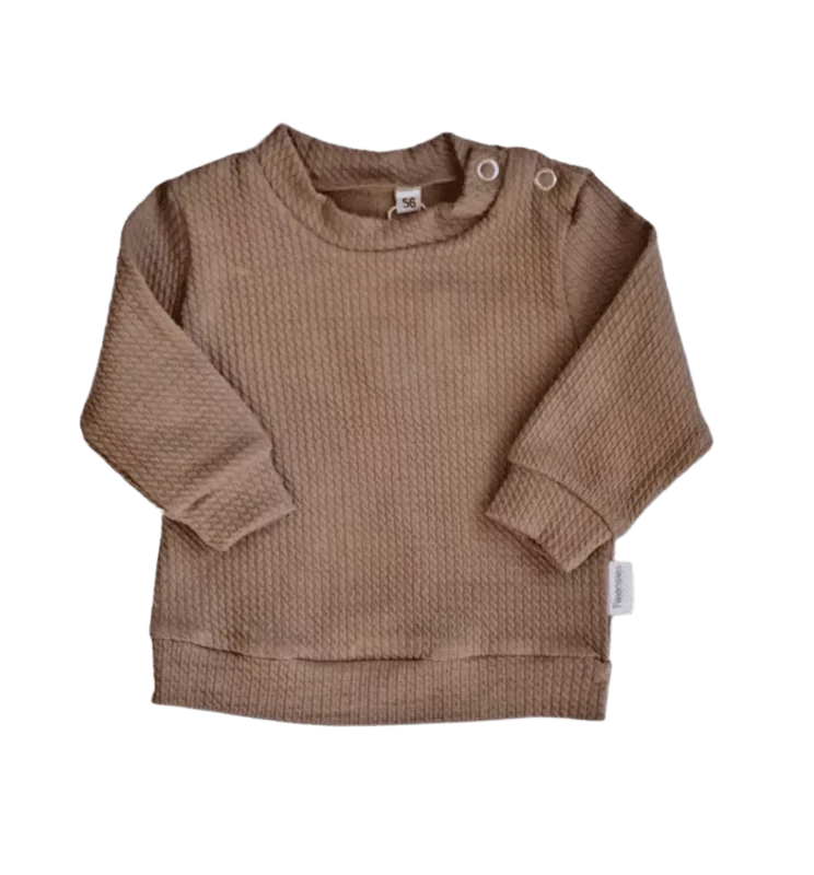 Babyskjorte taupe