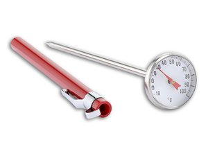 Kitchen thermometer compact up to 100 ° C