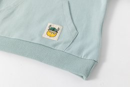 Bluza z kapturem z dzianiny frotte dla chłopca