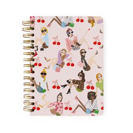 Cherry Fashion Girls Spiral Notebook