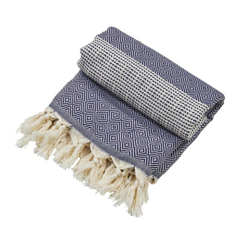 Plaid LOUNGE DIAMOND 100x180cm (8 Farben)