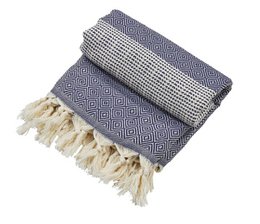 Plaid LOUNGE DIAMANT 100x180cm (8 Farben)