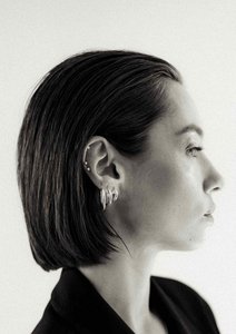 Dizzy Hoops Silver