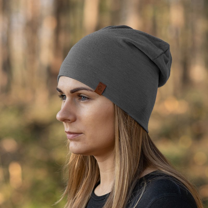 Berretto da donna Merino Perfect Grey