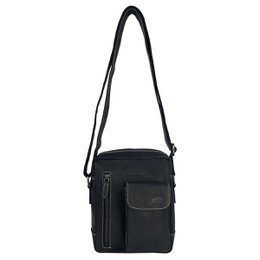 Herretaske eller dametaske i 3 farver bøffellæder - Crossbody-taske til kvinder eller mænd