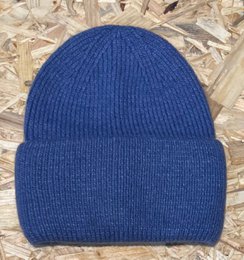 Beanie med kashmir uld