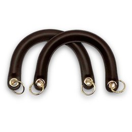 C-Modell-Taschengriff aus PU-Leder mit Feder-O-Ring-Clip
