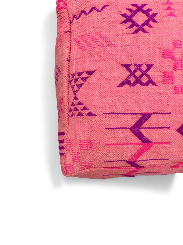 Vloerkussen - Colourful Line - Roze Editie I