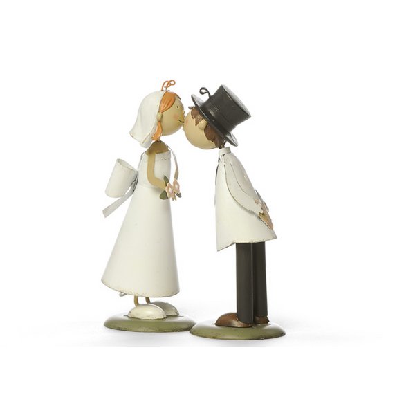Knutschi bridal couple 2 sort. 16 cm PU 6
