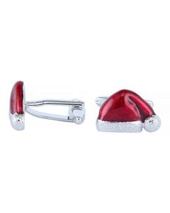 Cufflinks - Santa hat