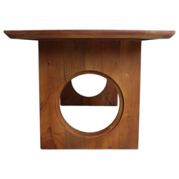 Bullnose Affaset mangotræ spisebord Loop
