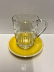 SAUCER 14 CM YELLOW