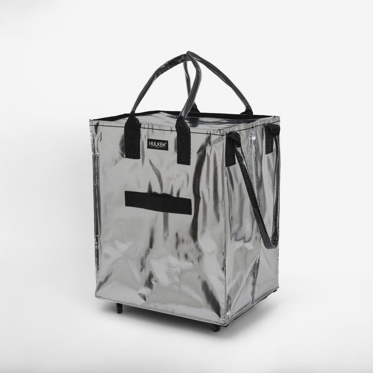 Hulkenbag Large Silver met ingebouwde Cover