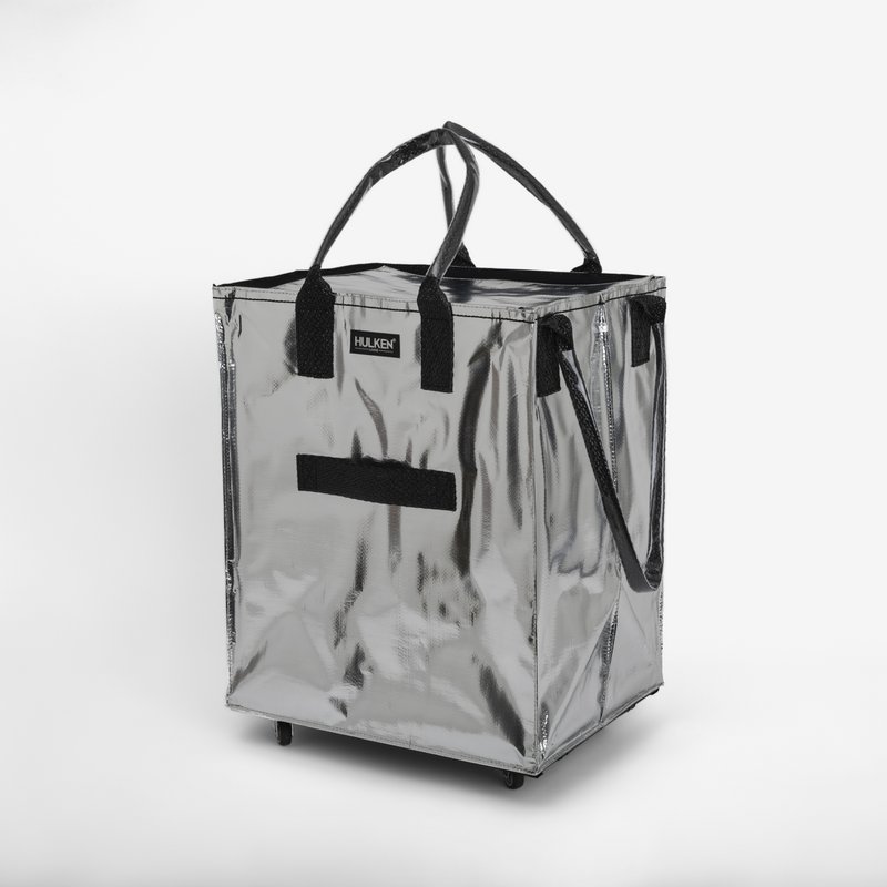 Hulkenbag grande argento con copertura costruttiva