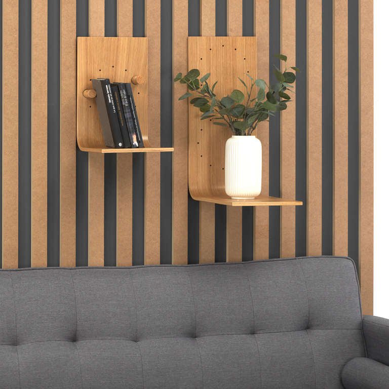 Etagère murale en bois Brera – étagère flottante