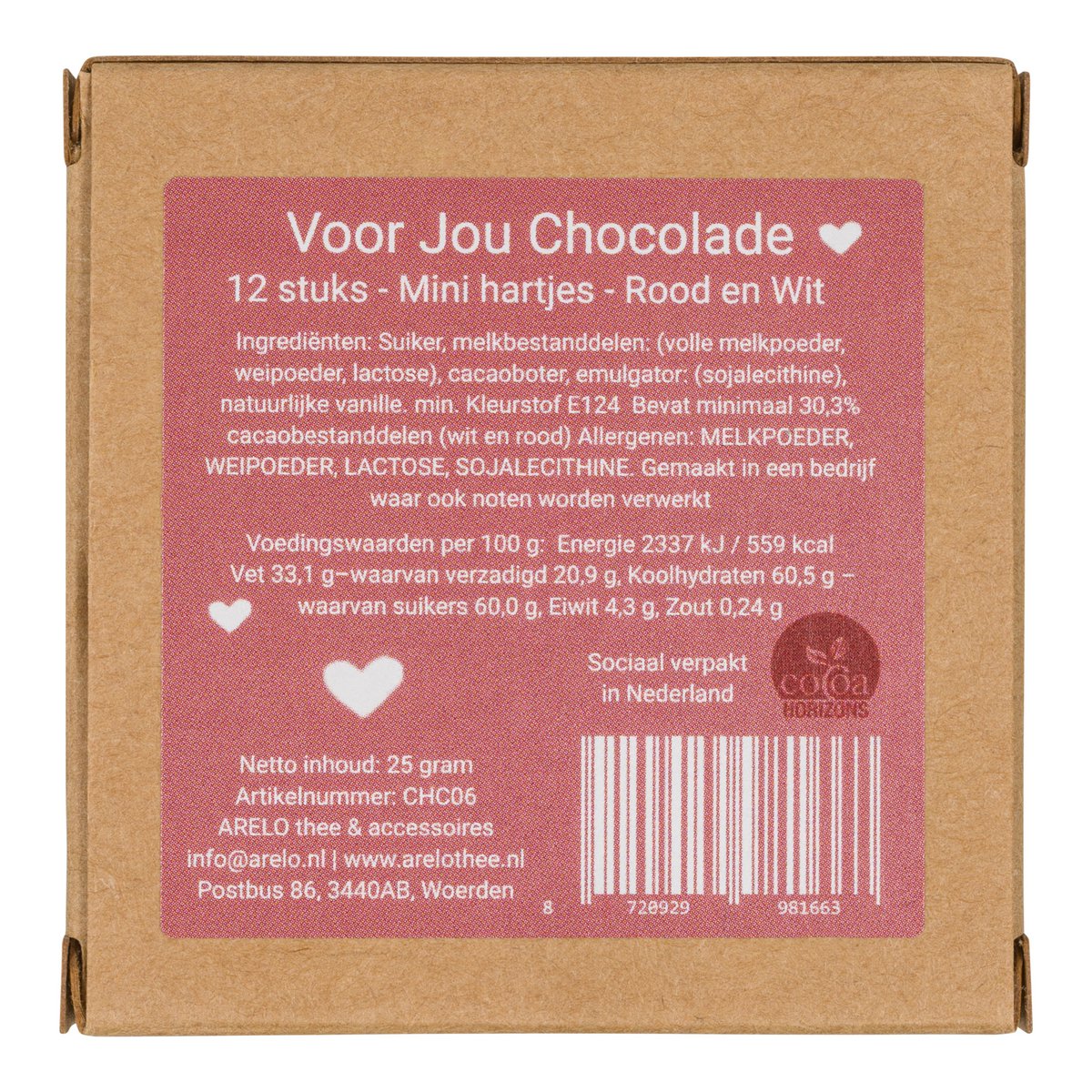 For You Chocolate - Hearts