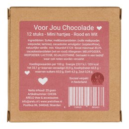 Til dig chokolade - hjerter