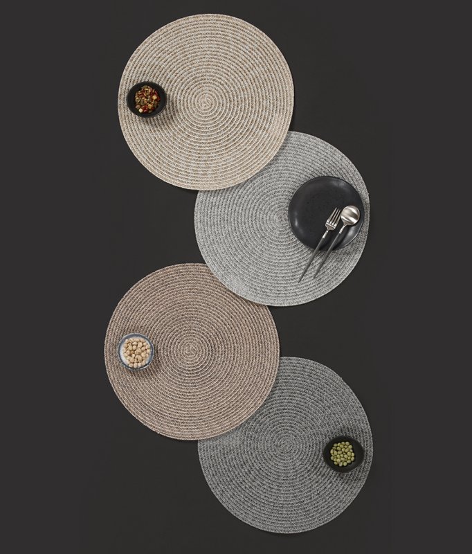 Placemat MELANGE - Rond - ⌀ 38 cm