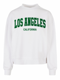 Boxy Sweater Los Angeles Green Velvet