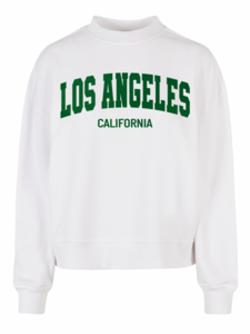 Boxy Sweater Los Angeles Green Velvet
