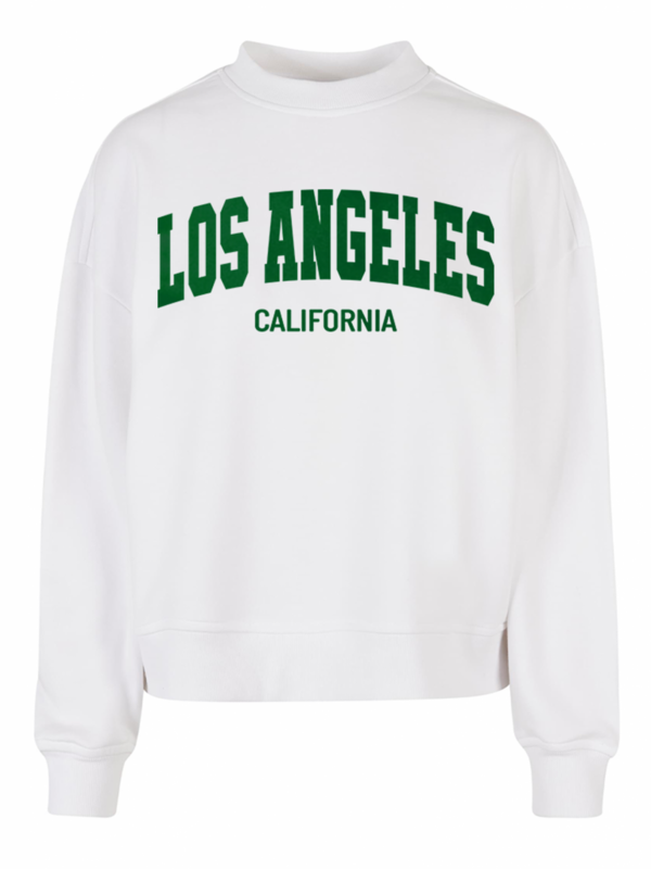 Boxy Sweater Los Angeles Green Velvet
