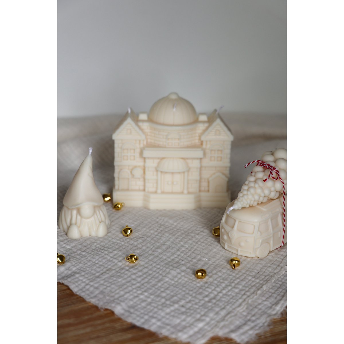 Bulli mit Weihnachtsbaum Set