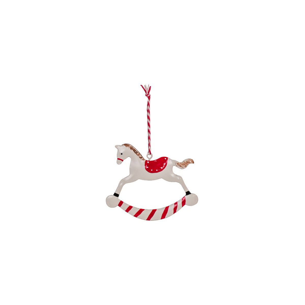 Rocking horse ornament 11 cm Isabelle Rose