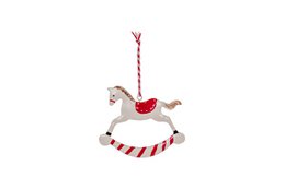 Gyngeheste ornament 11 cm Isabelle Rose