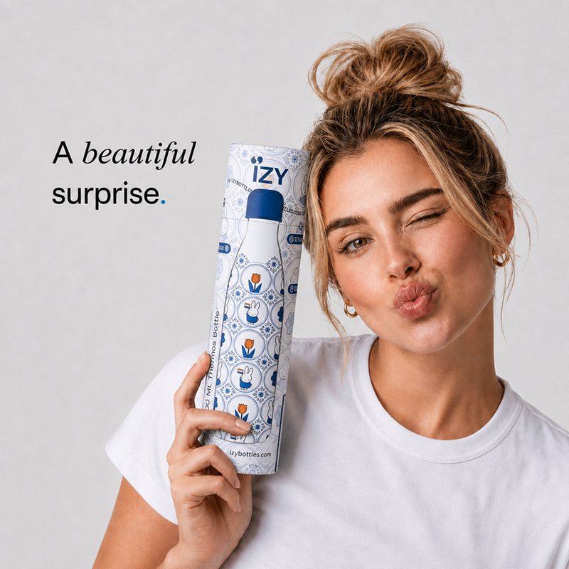 IZY Bottle 500ml x Miffy - Tiles