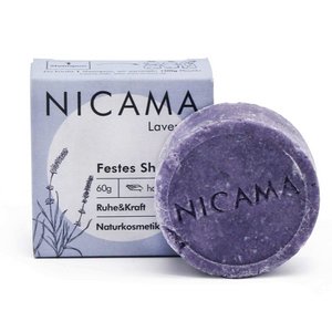 NICAMA - Festes Shampoo - Lavendel