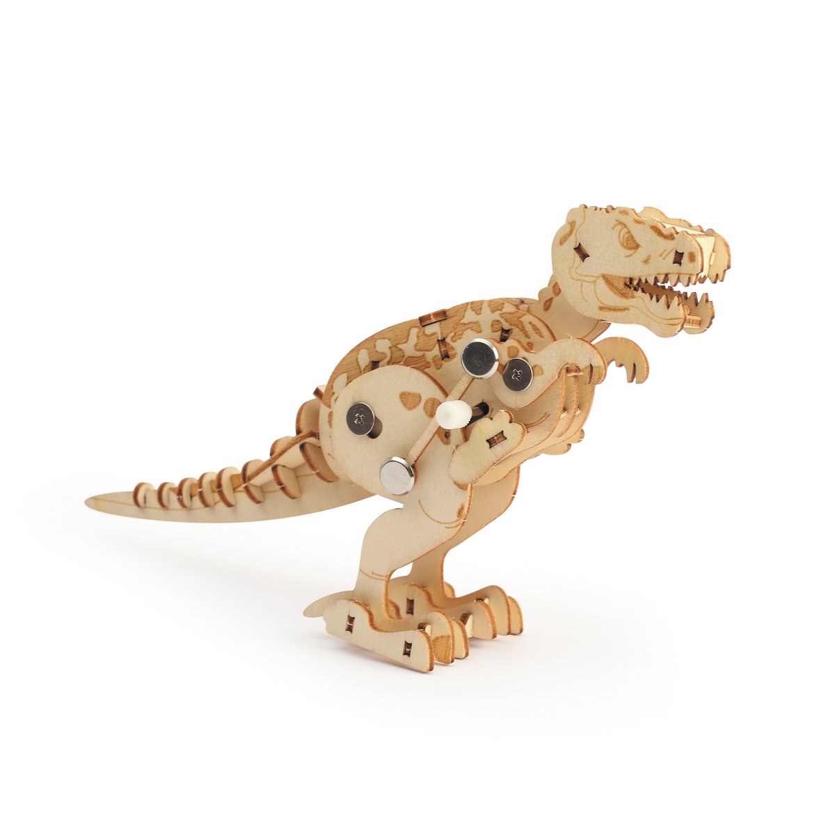 HOUTEN MODEL 3D MECHANISCHE T-REX