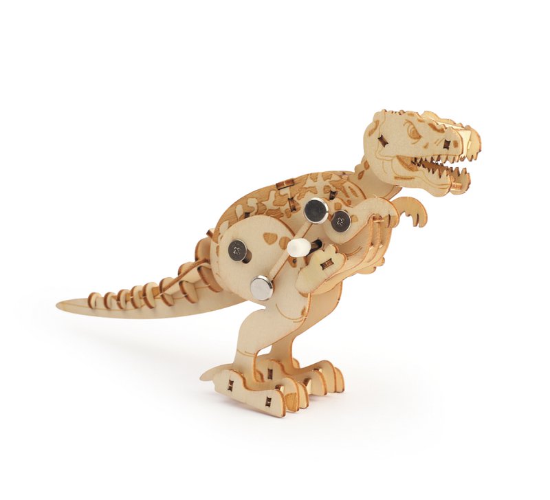 HOUTEN MODEL 3D MECHANISCHE T-REX