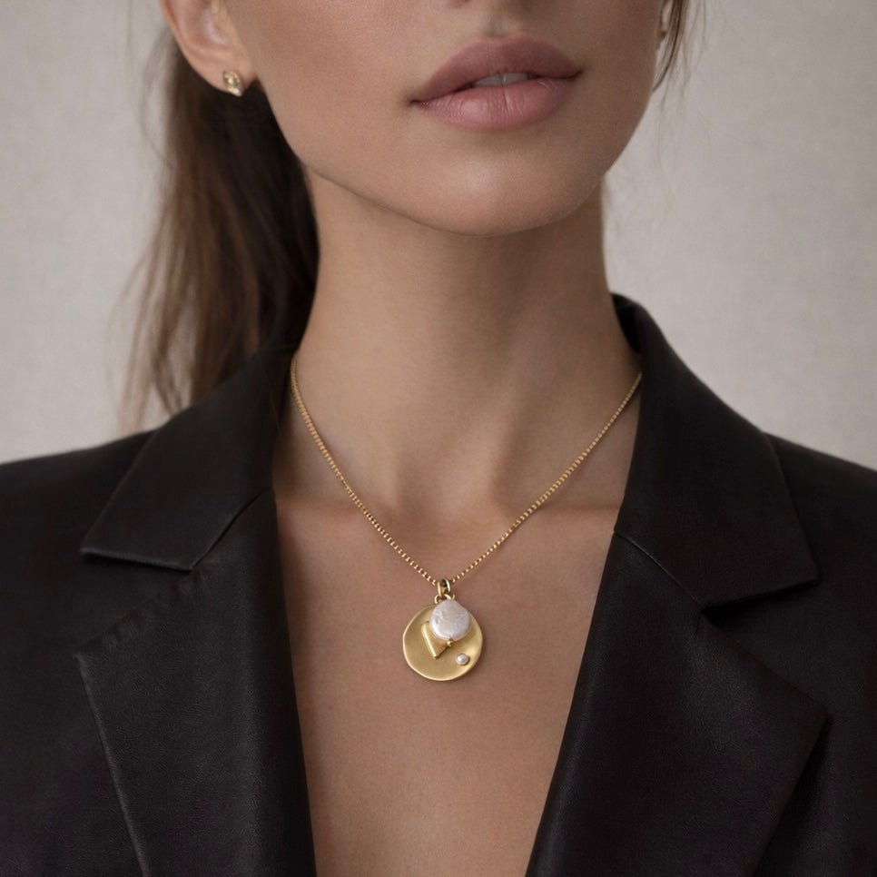 YSE - Necklace with keshi pearl