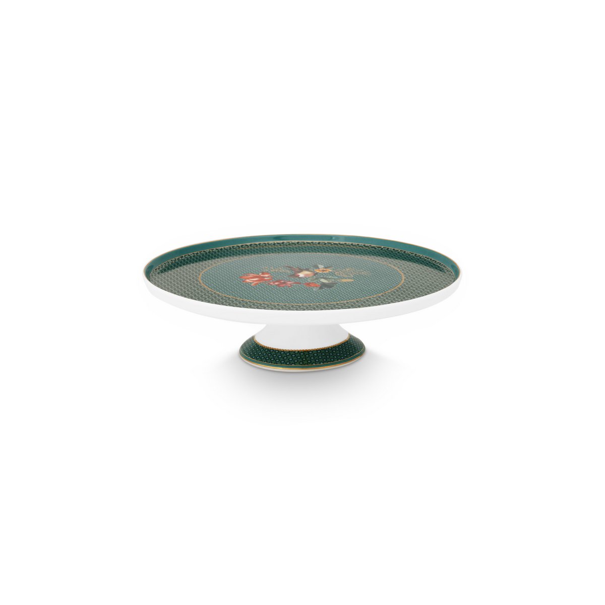 PIP - Winter Wonderland Mini Cake Dish - Green - 21cm