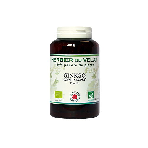 Ginkgo* 180 Gelules 330 mg lokalne
