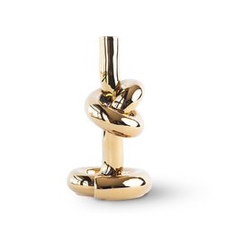 KNOTTED CANDLEHOLDER