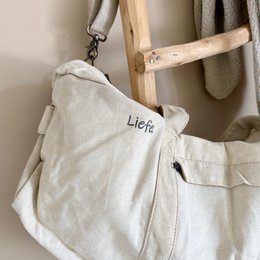 MultiBag blanco light canvas (travel, yoga, beachbag)