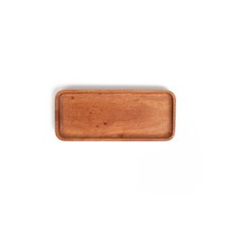 Handmade Tableware - Coffee Serving Tray 24x10 cm - Eco-friendly - Khaya Wood