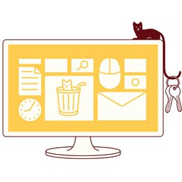 Katzenschwanzhaken für Computerzubehör | INGWER