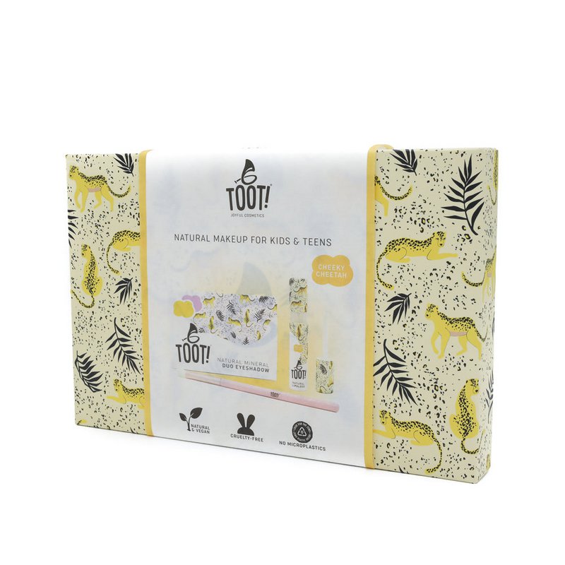 Cheetah Glow Eyeshadow & Lipgloss Box Set