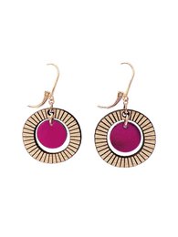 BULLE Fuchsia earrings
