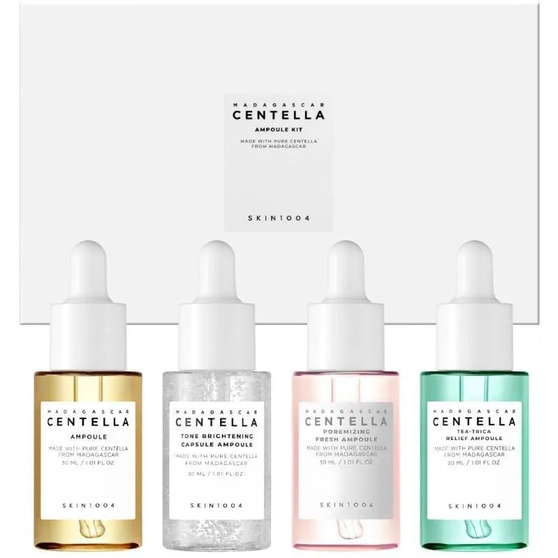 Skin1004 Kit Madagascar Centella Ampoule | 4x 30 ml