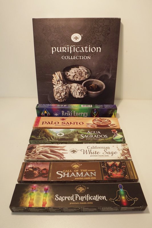 Set regalo incienso purificación