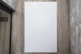 Bademåtte 60 x 95 cm, 1250 gr./m², Velour, Marineblå