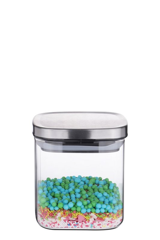 Vorratsdose Glas rechteckig 600 ml