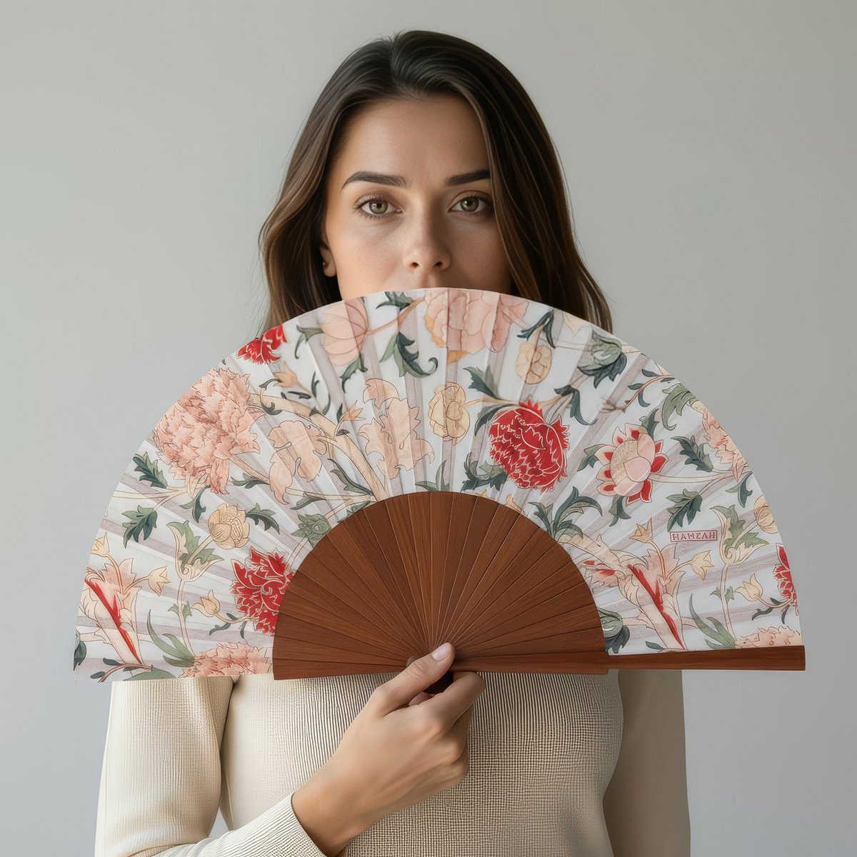 Floral Design Fan William Morris Print Odette