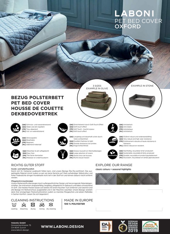OXFORD I CLASSIC HUNDEBETT