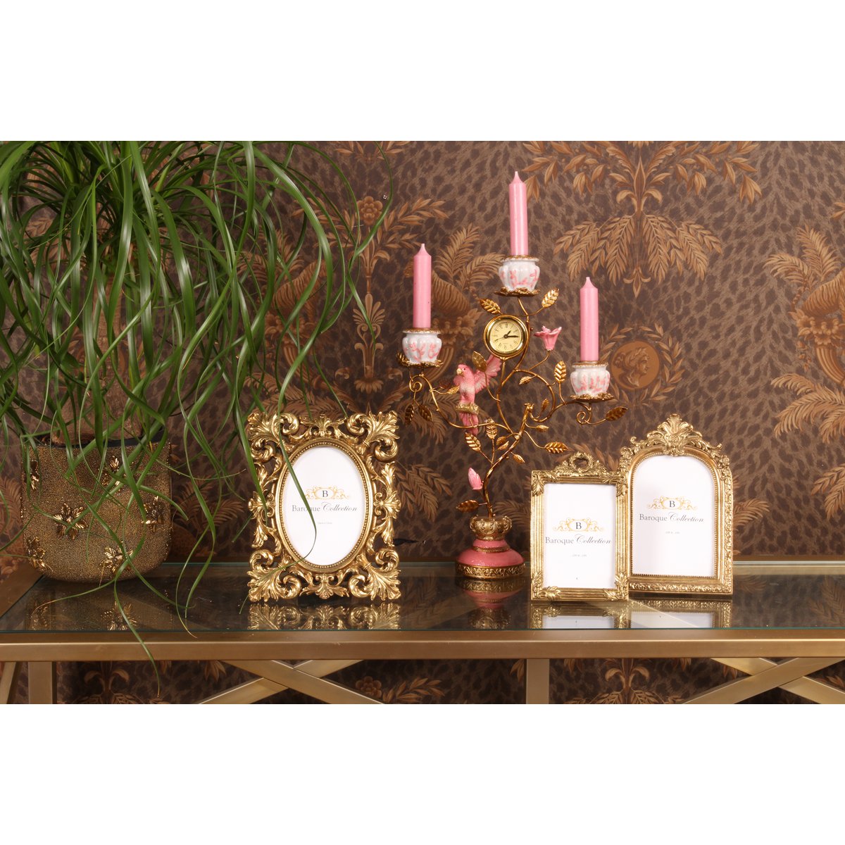 Photo Frame 10 x 15 cm - Gold - Resin 