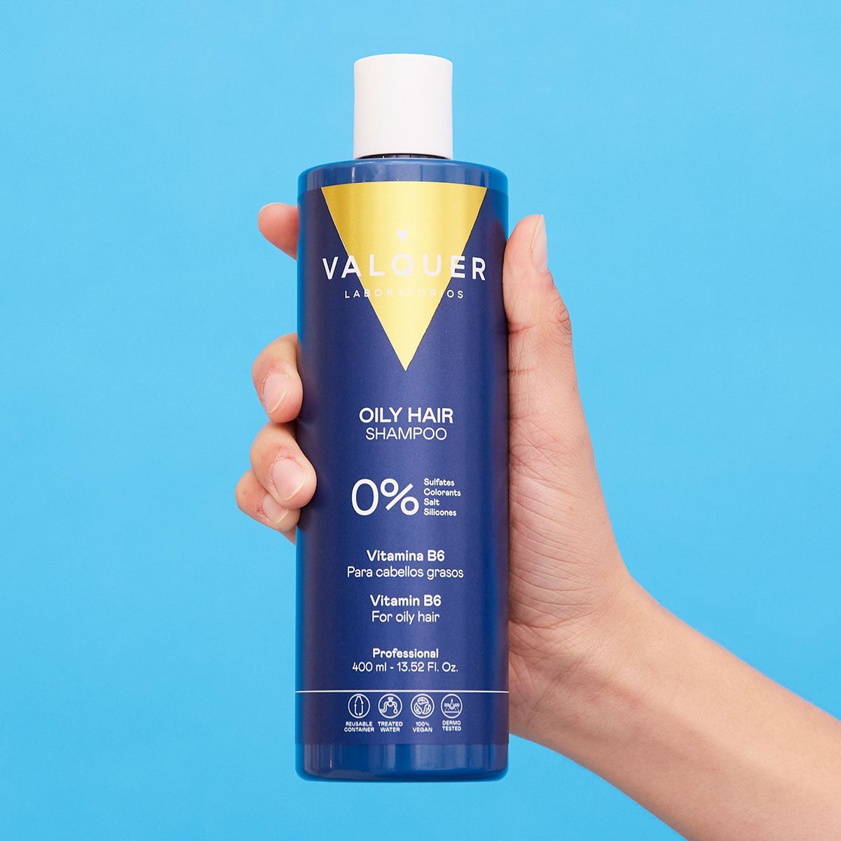 Champú para Cabello Graso - 0% Sin Sulfatos