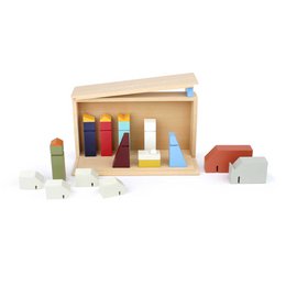Modern Wooden Nativity Scene - Floris Hovers - IKONIC